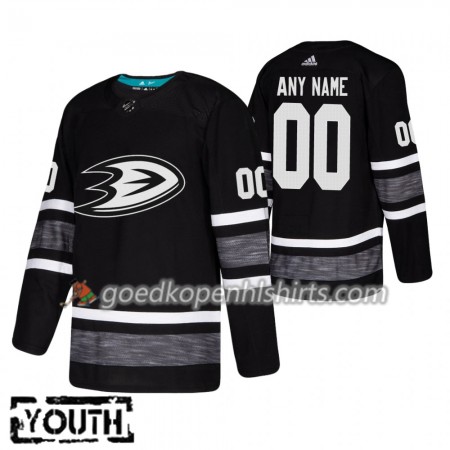 Anaheim Ducks Custom 2019 All-Star Adidas Zwart Authentic Shirt - Kinderen